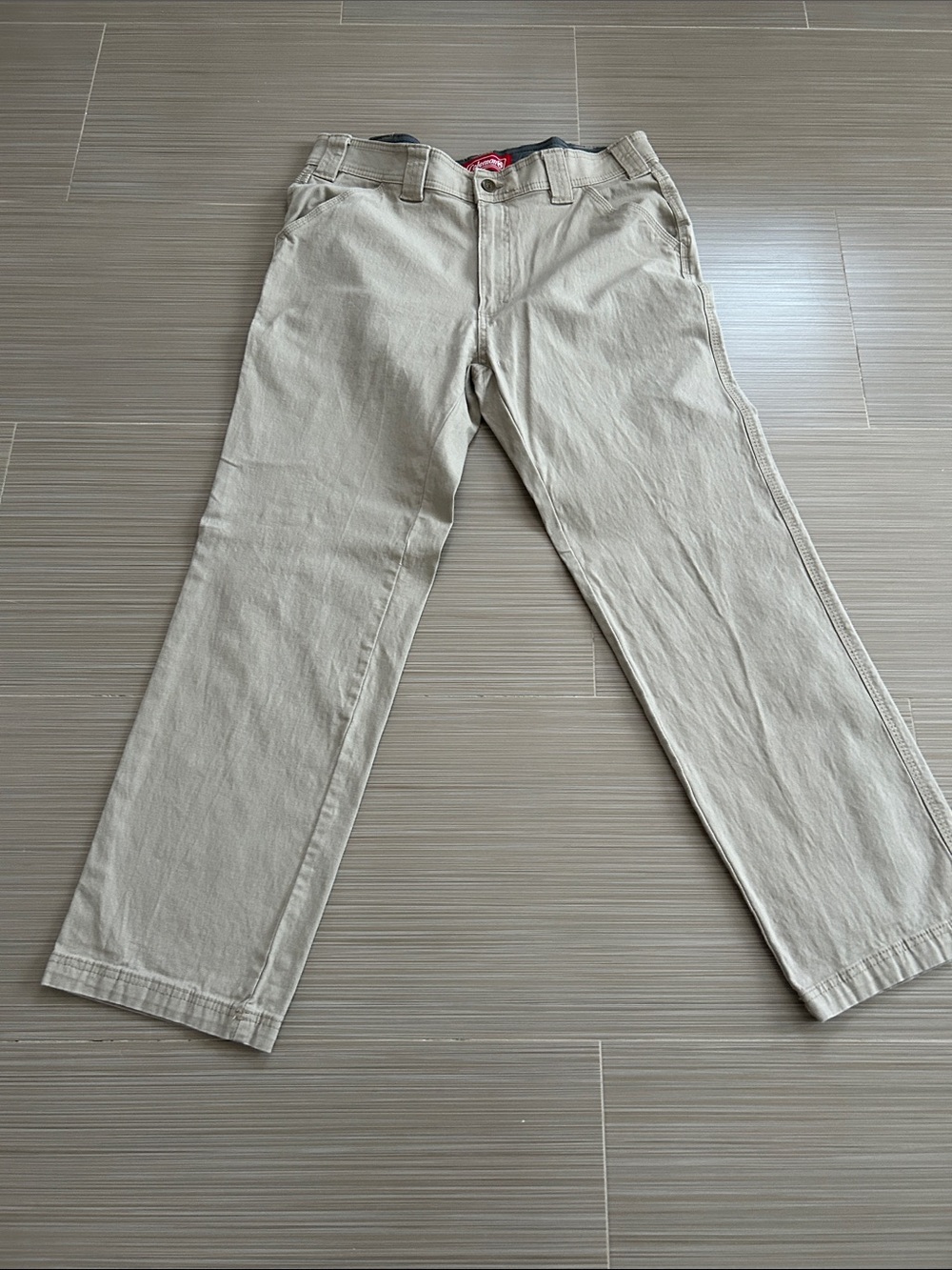 Coleman Men's Straight Chinos - Light Tan